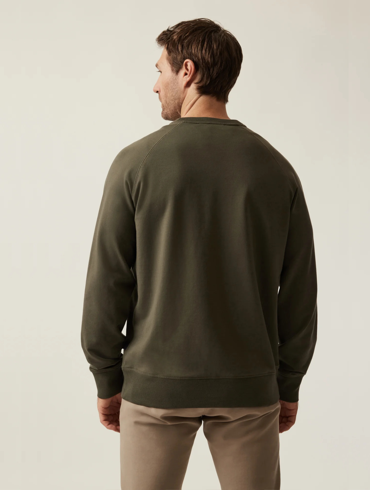 French Terry Crew Sweatshirt