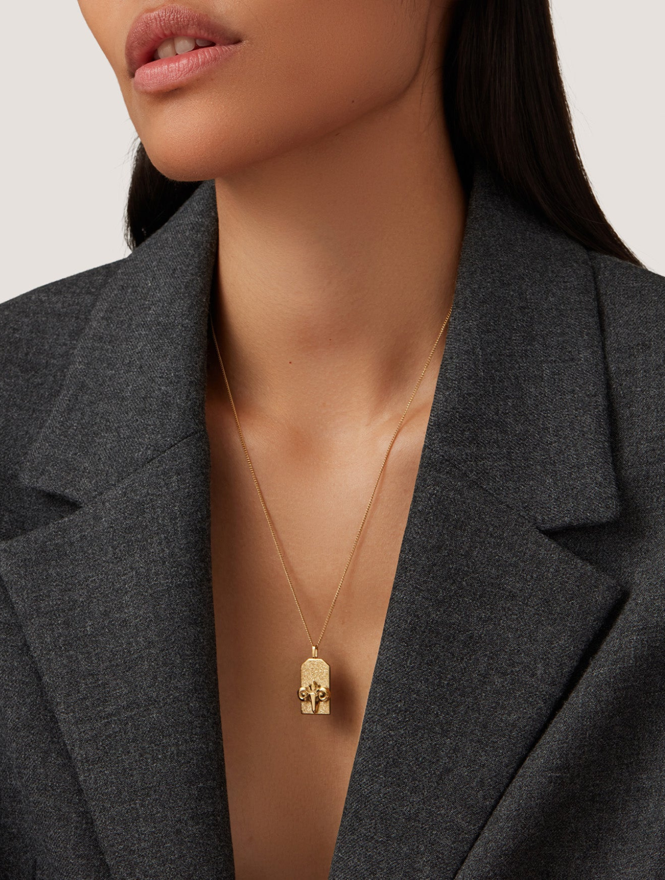 The Aries Zodiac Pendant Necklace