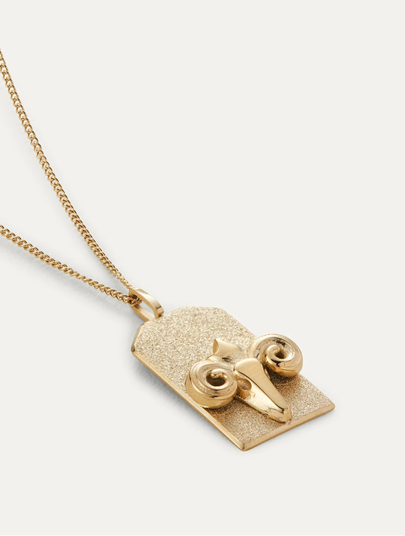 The Aries Zodiac Pendant Necklace