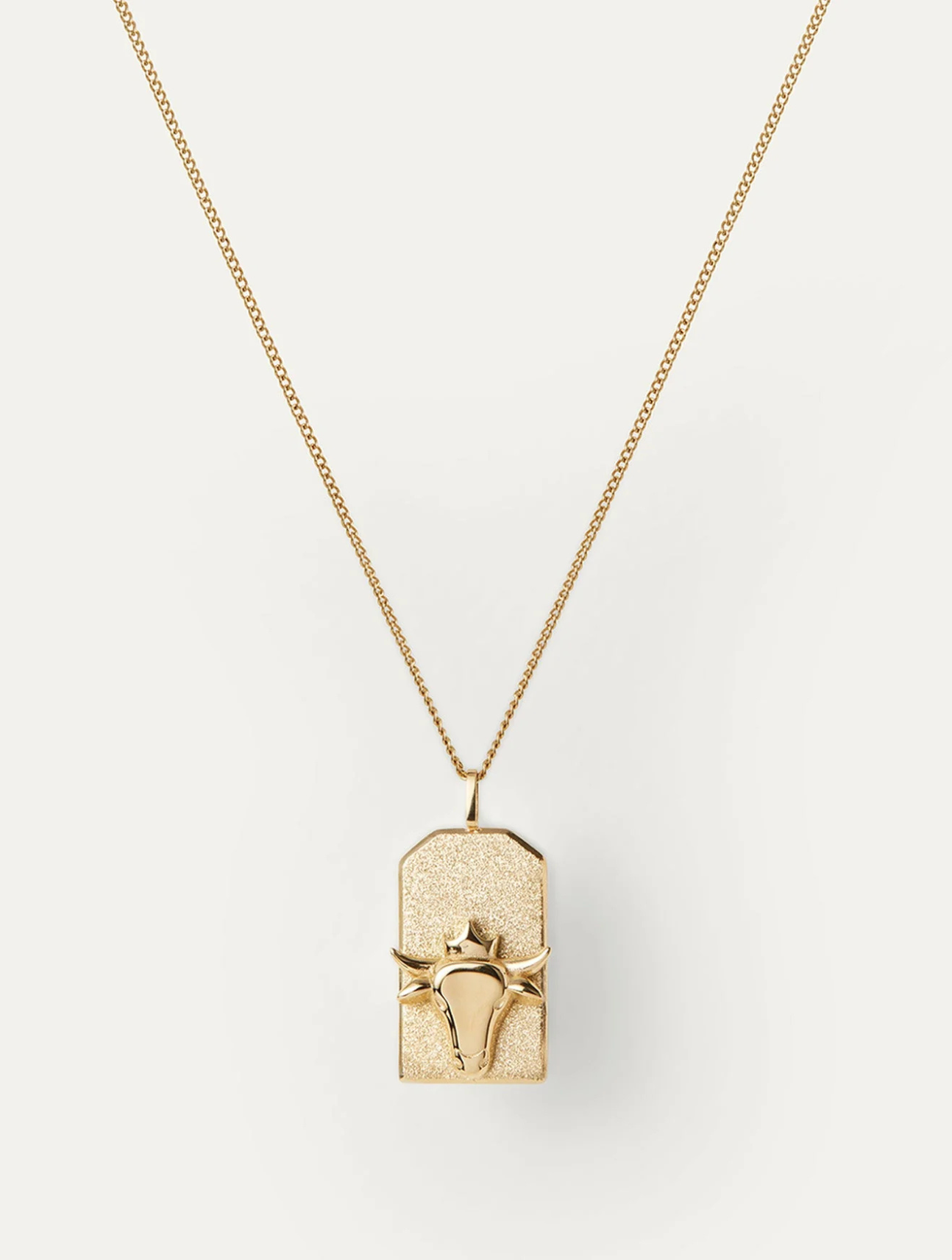 The Taurus Zodiac Pendant Necklace
