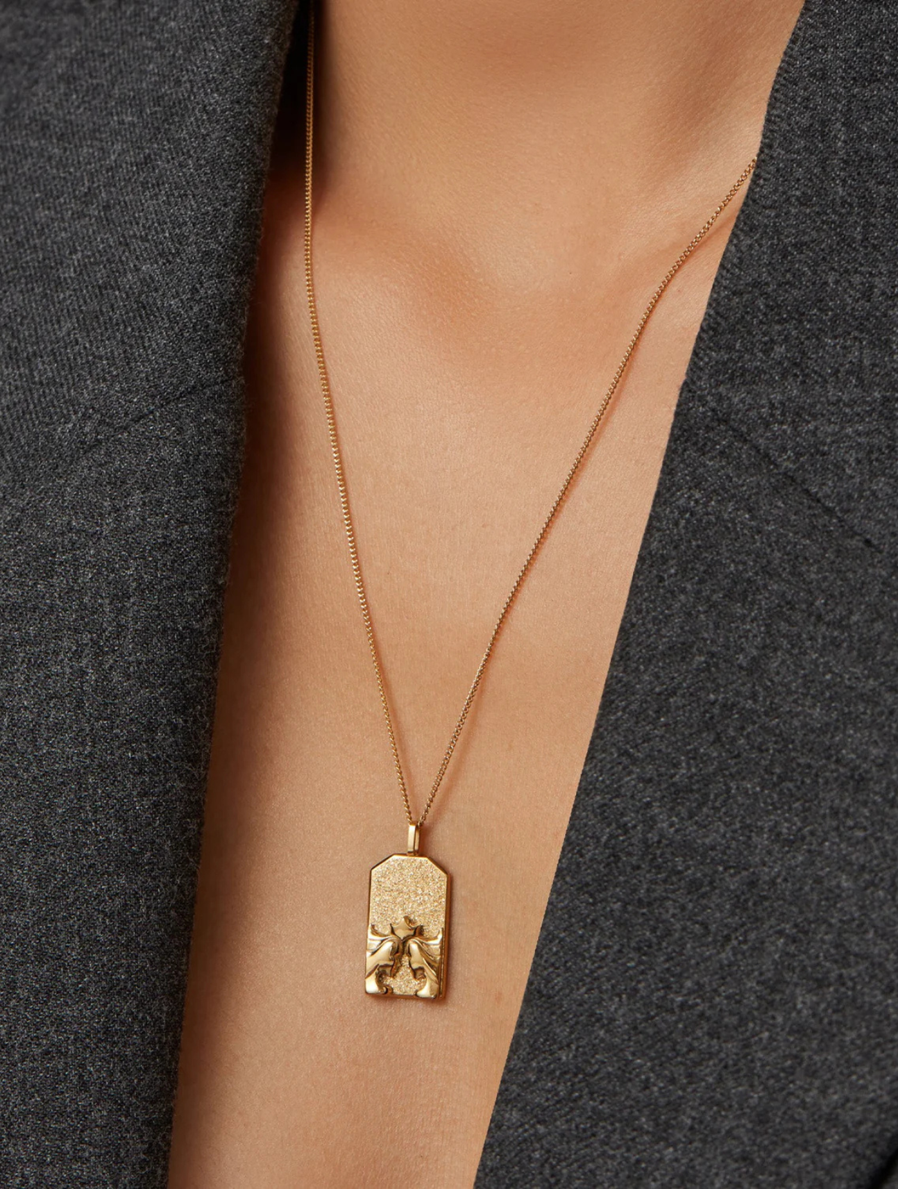 The Gemini Zodiac Pendant Necklace