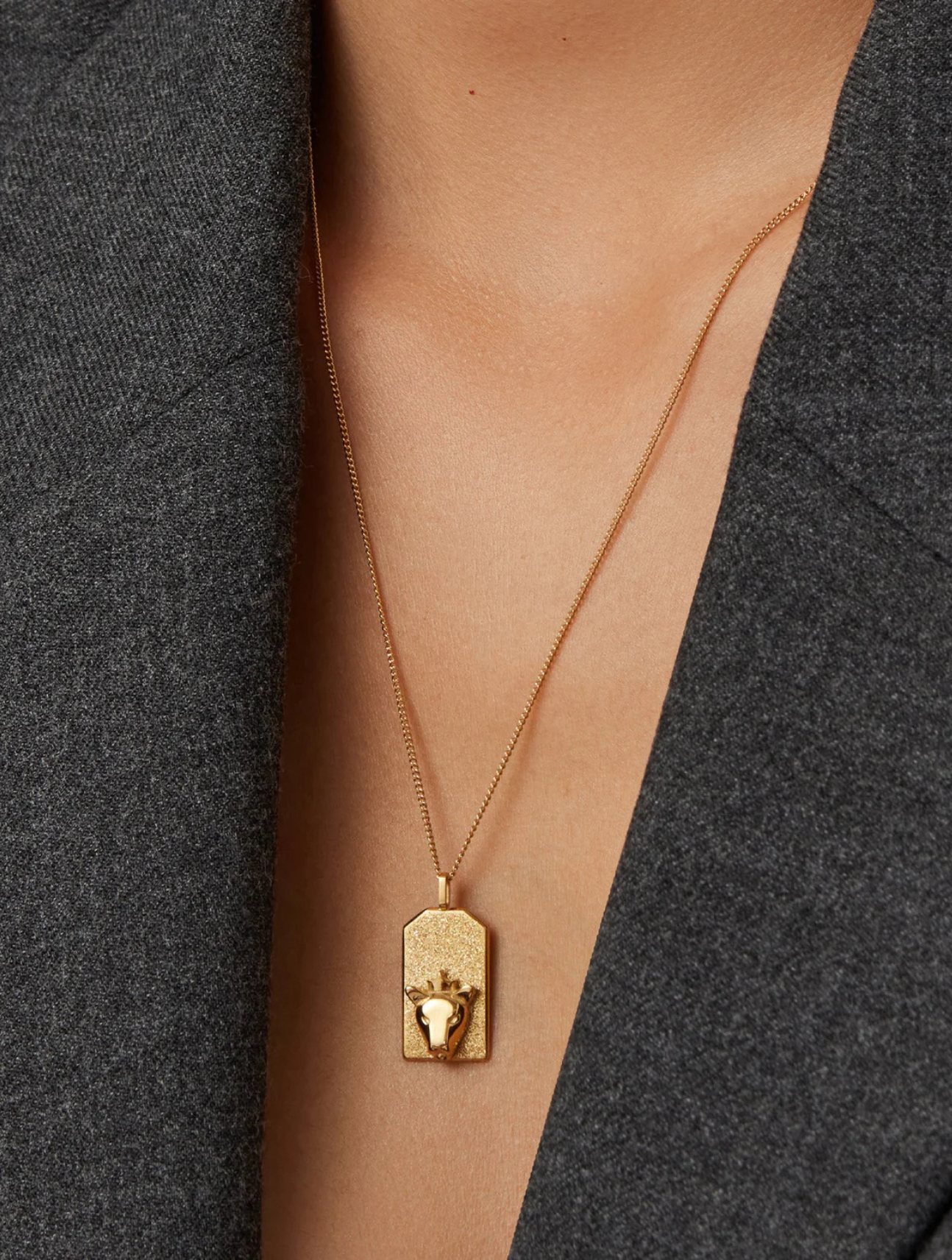 The Leo Zodiac Pendant Necklace