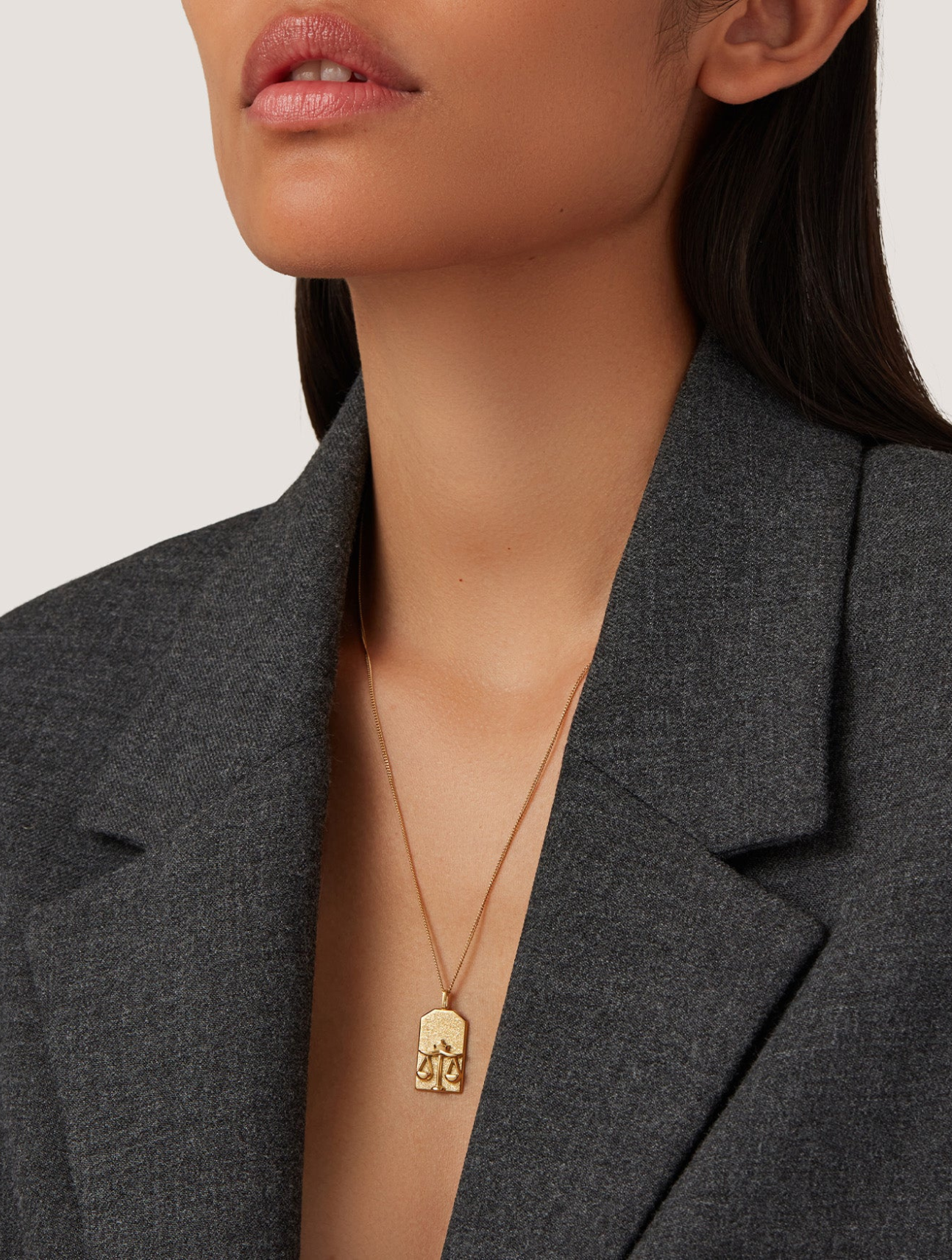 The Libra Zodiac Pendant Necklace