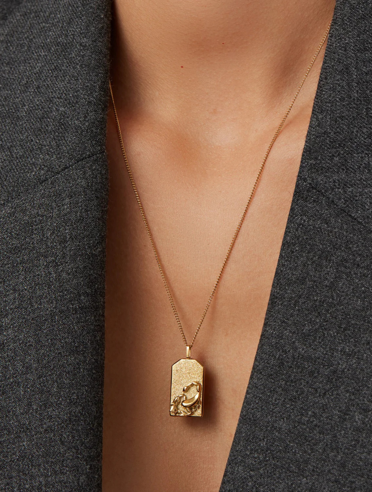 The Scorpio Zodiac Pendant Necklace