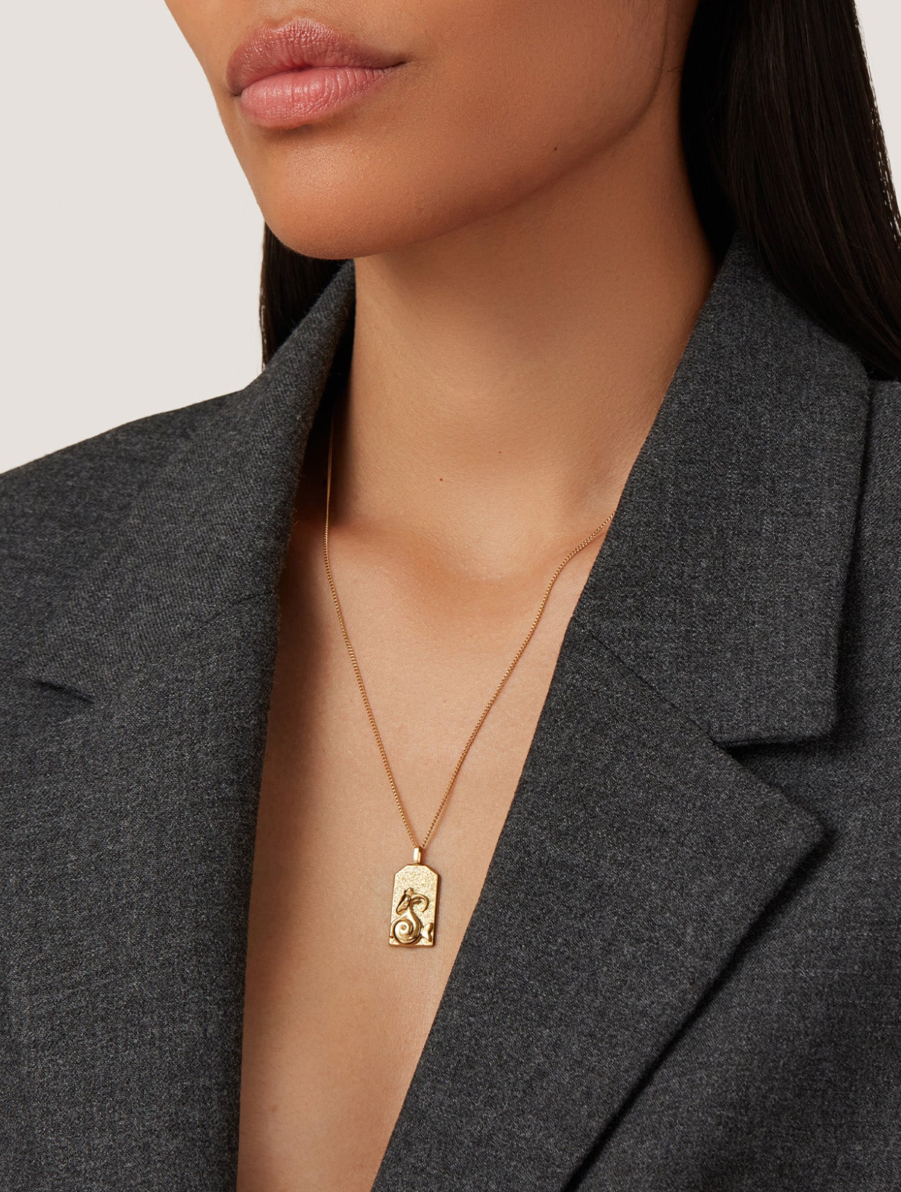 The Capricorn Zodiac Pendant Necklace