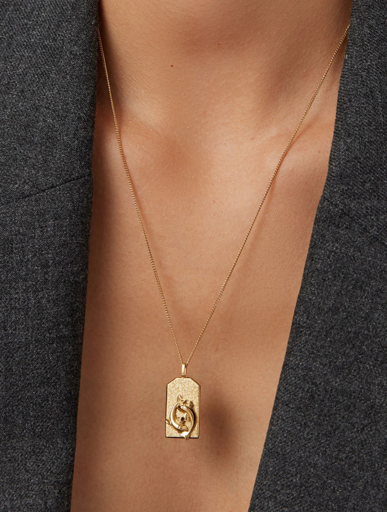 The Pisces Zodiac Pendant Necklace