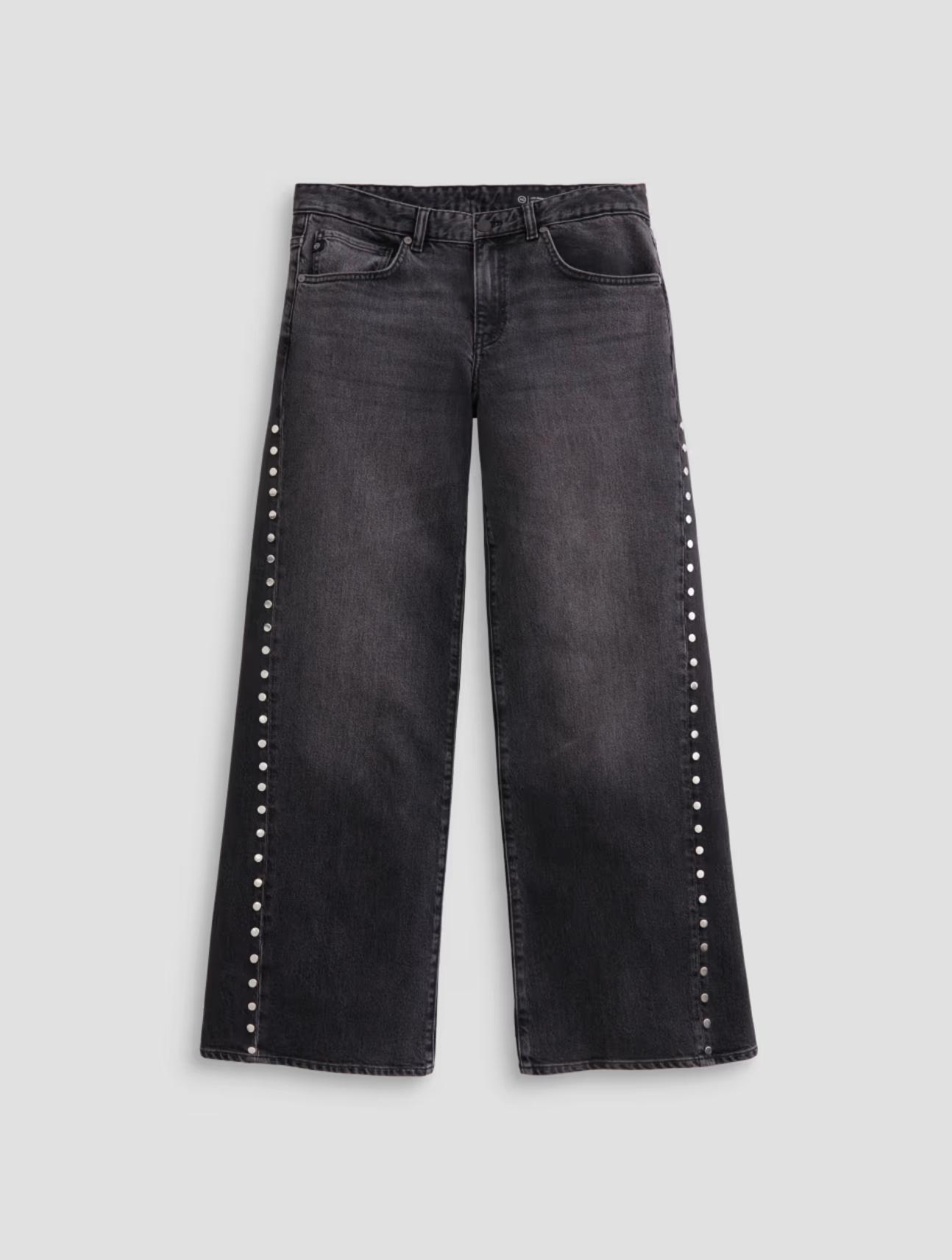 Adria Studded Low Rise Wide