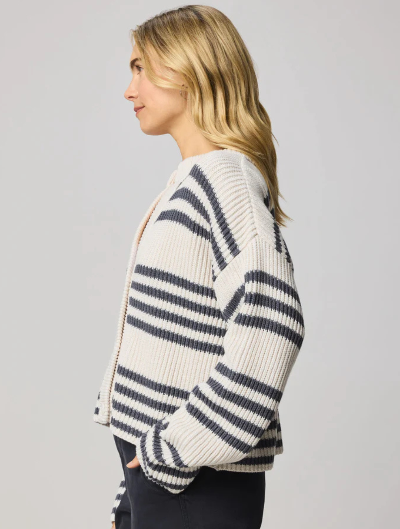 Alexandra Stripe Cardigan