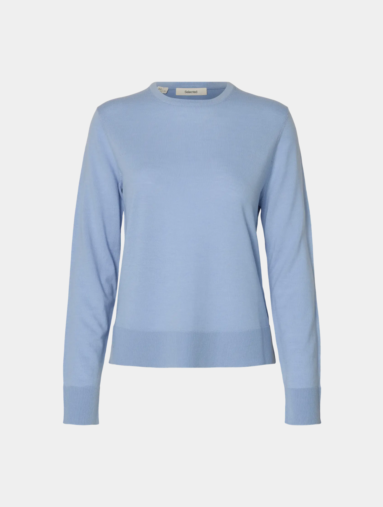 Thea LS Knit Merino O-Neck