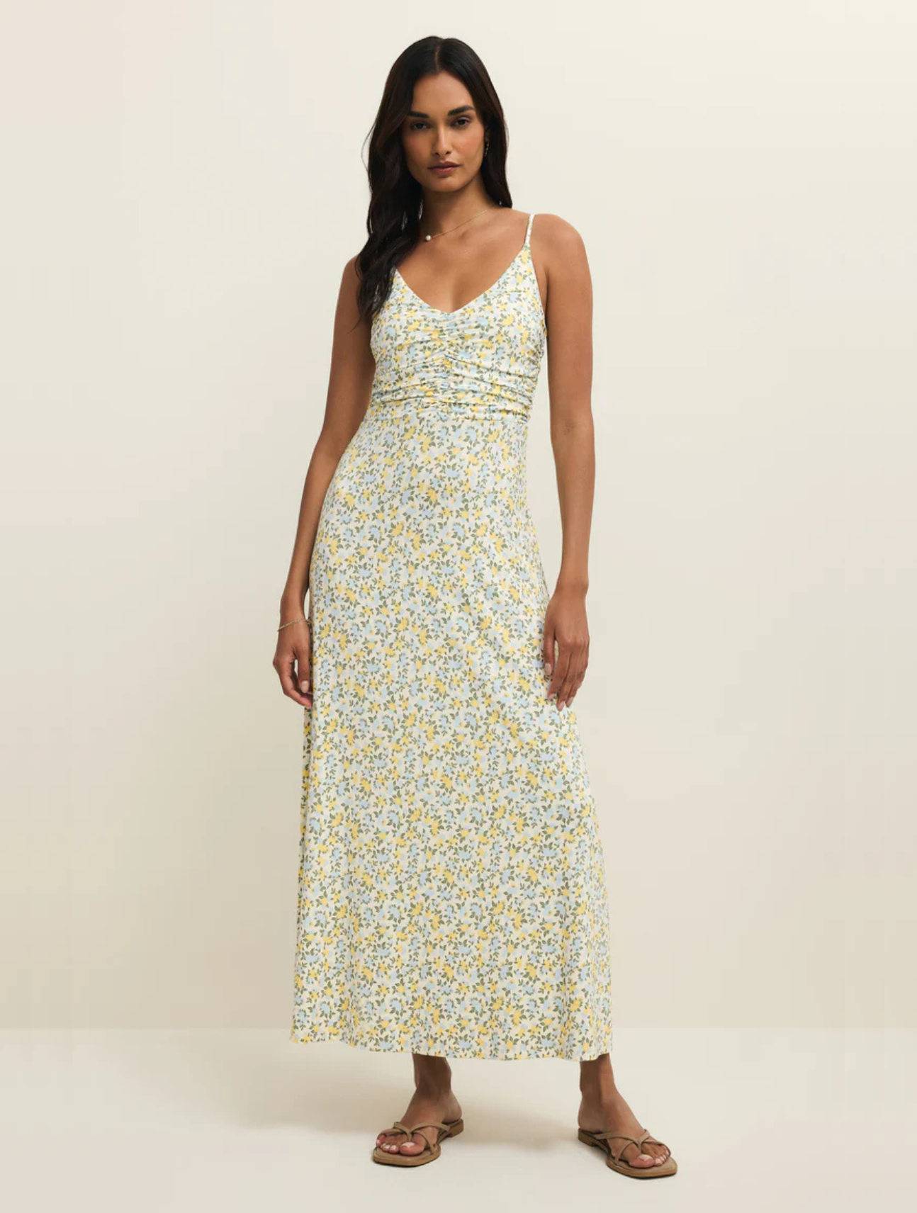 Faya Idra Ditsy Maxi Dress