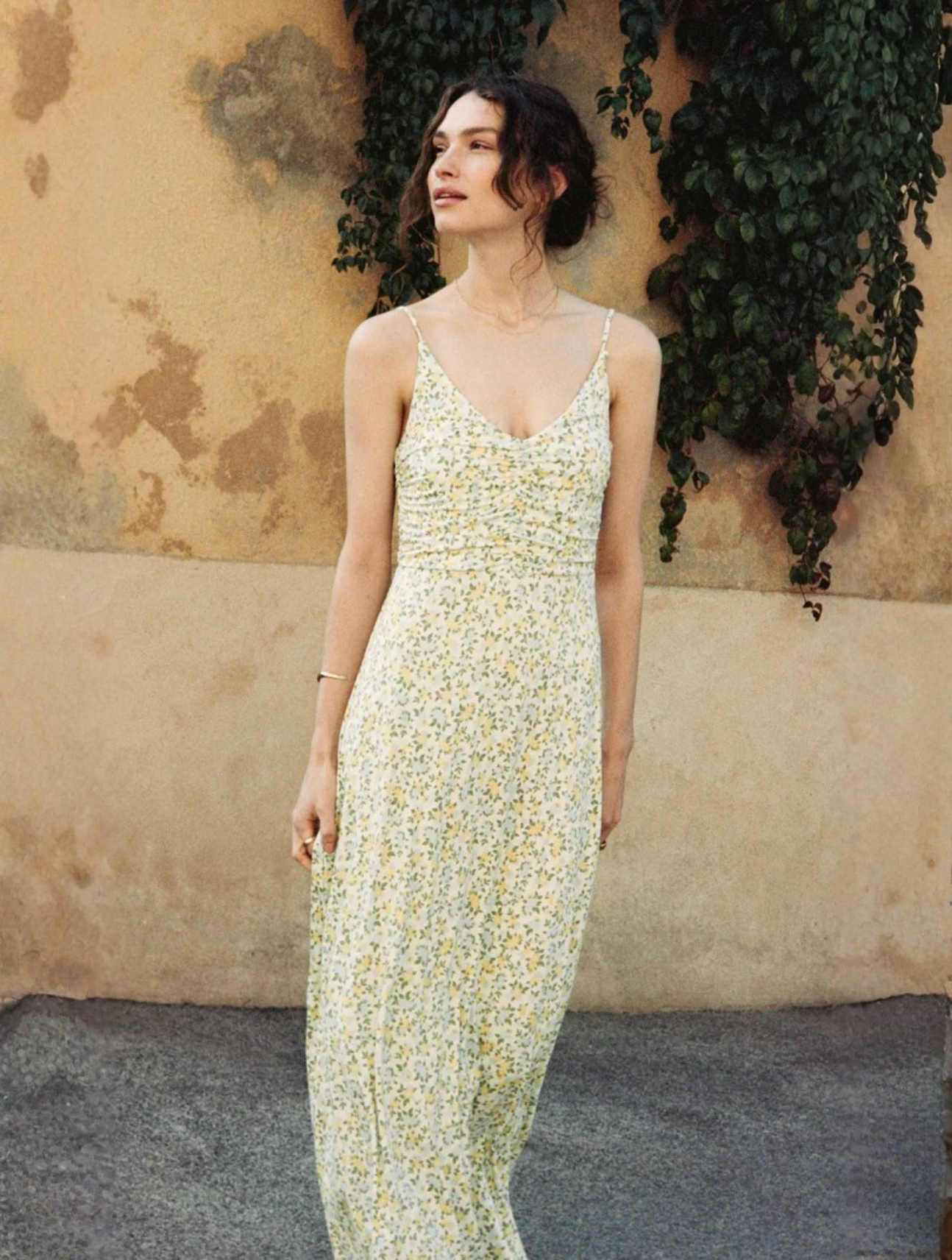 Faya Idra Ditsy Maxi Dress