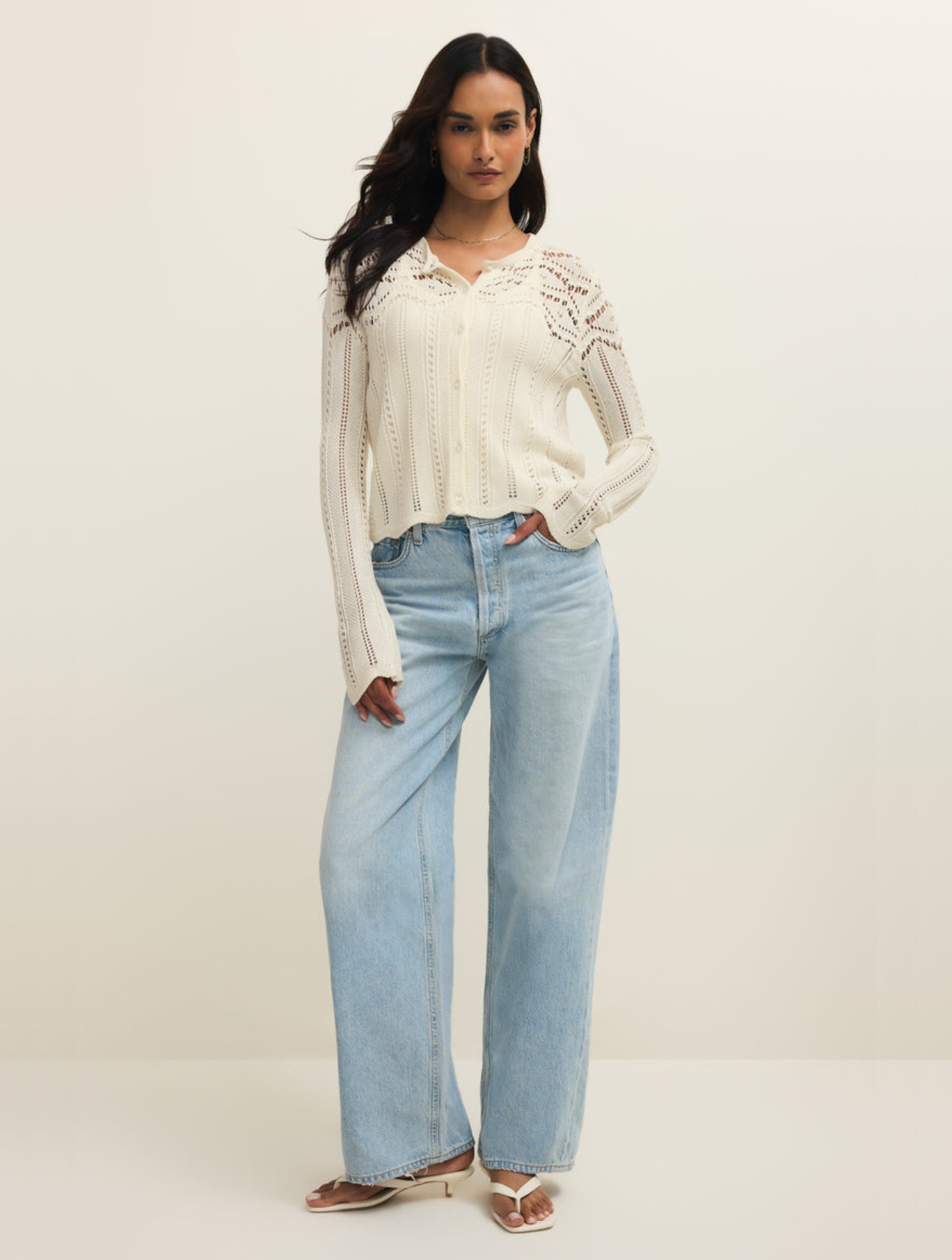 Alycia Crochet Sweater