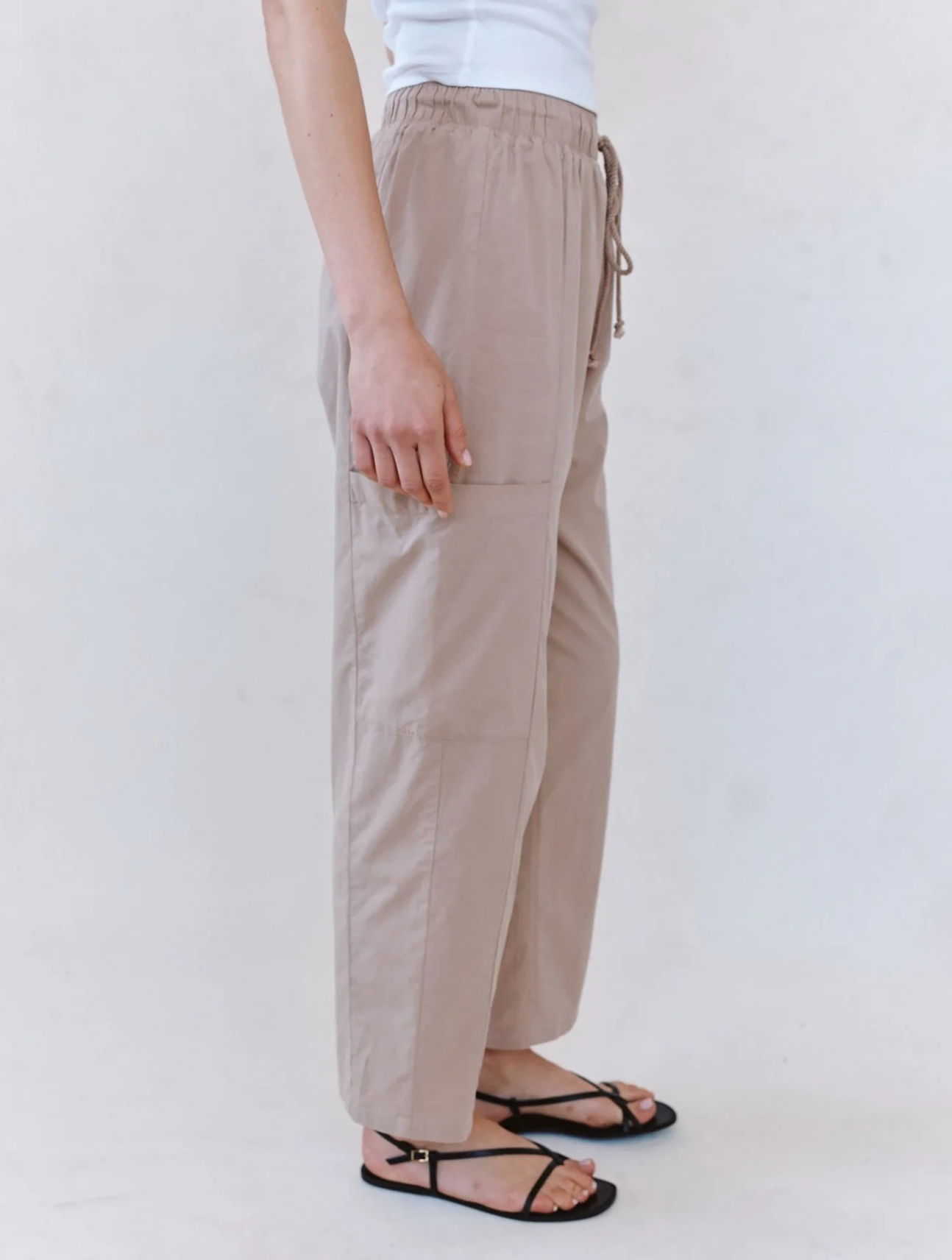 Side Pocket Seamed Pant
