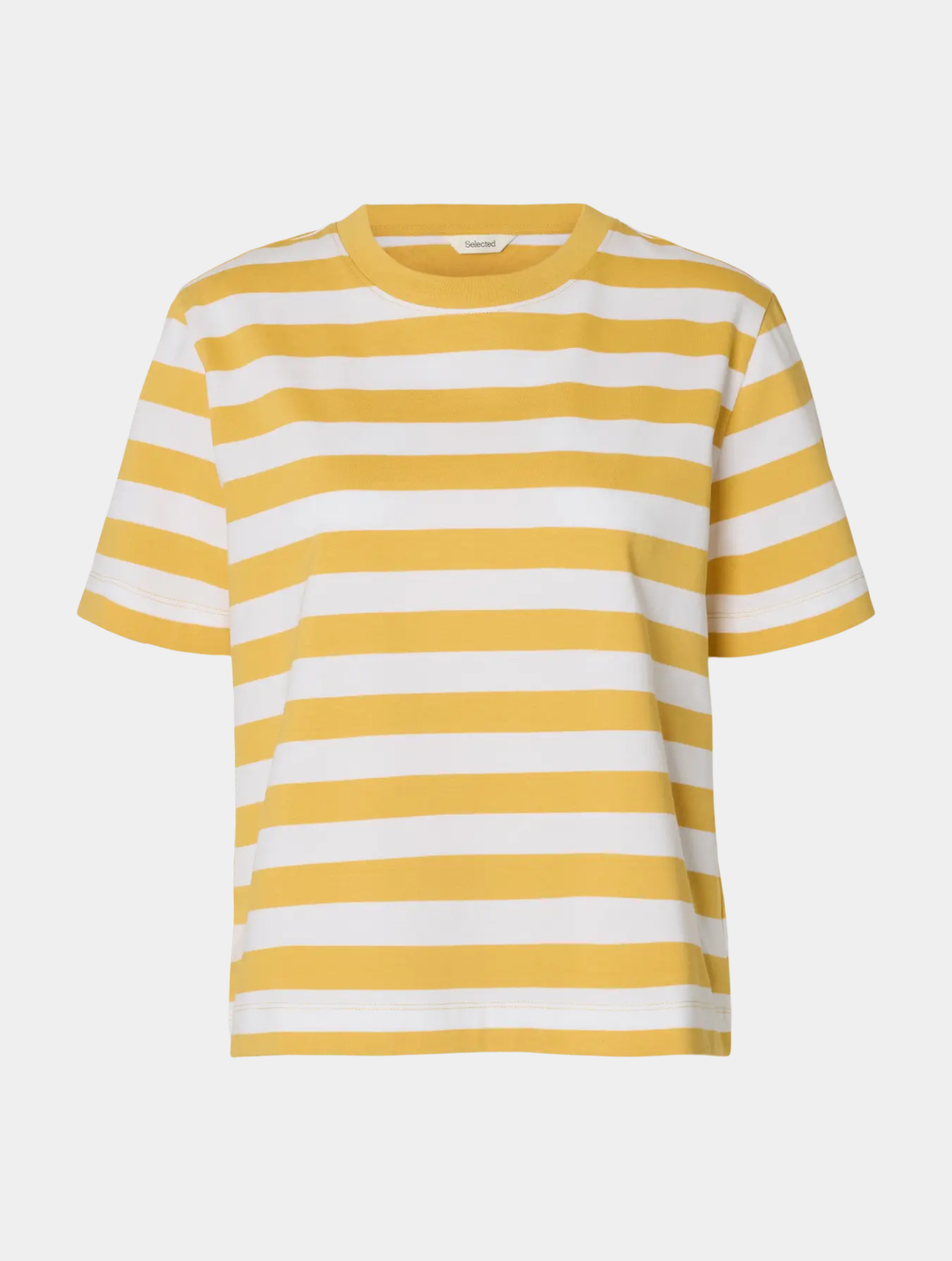 Essential SS Striped Boxy Tee