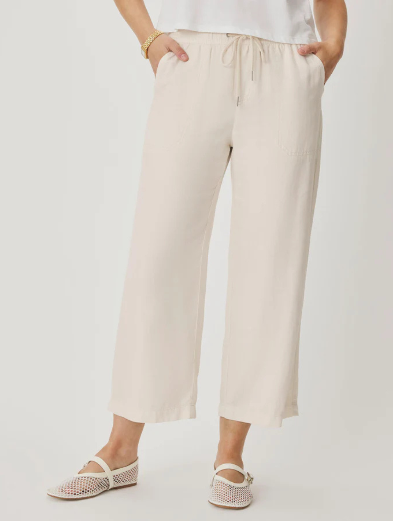 Angie Crop Wide Leg Pant