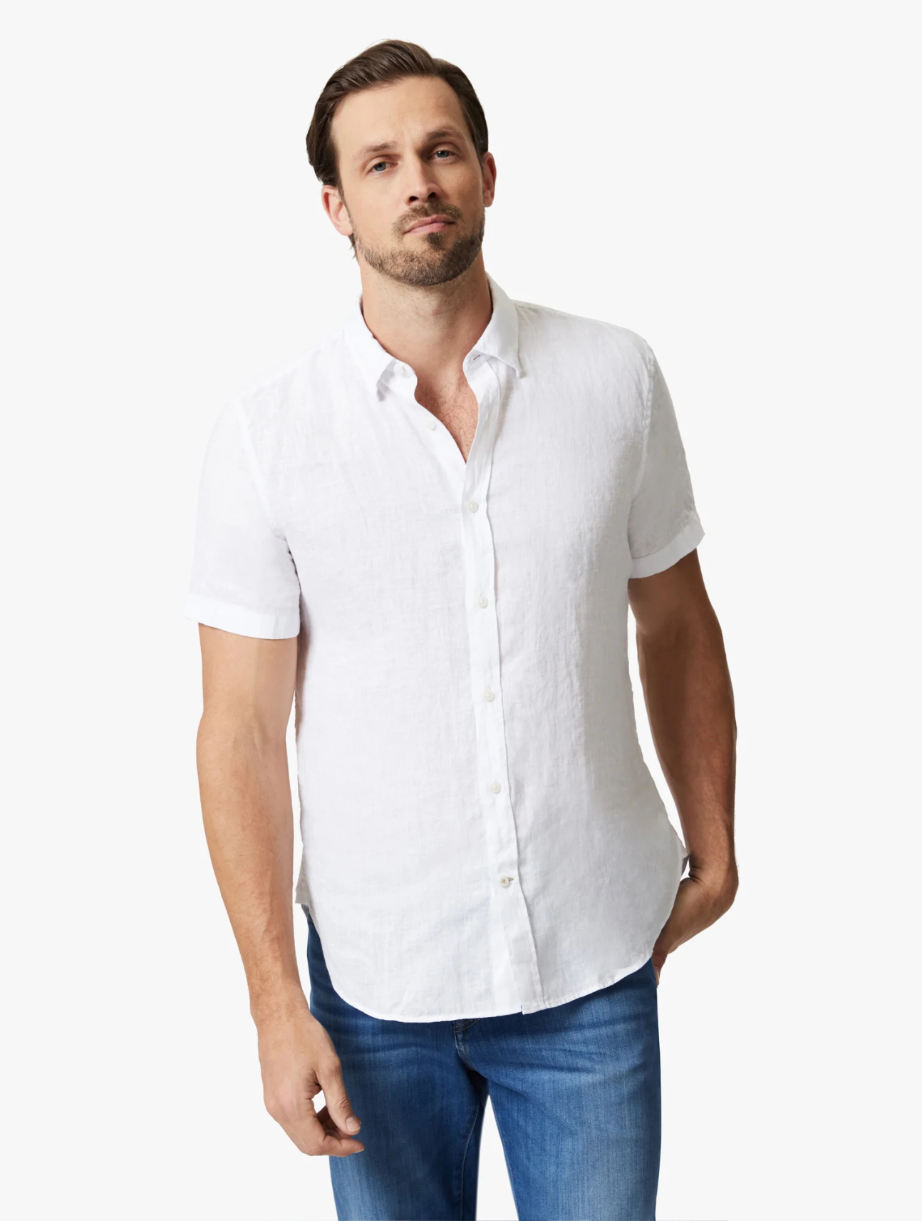 Linen Short Sleeve Shirt