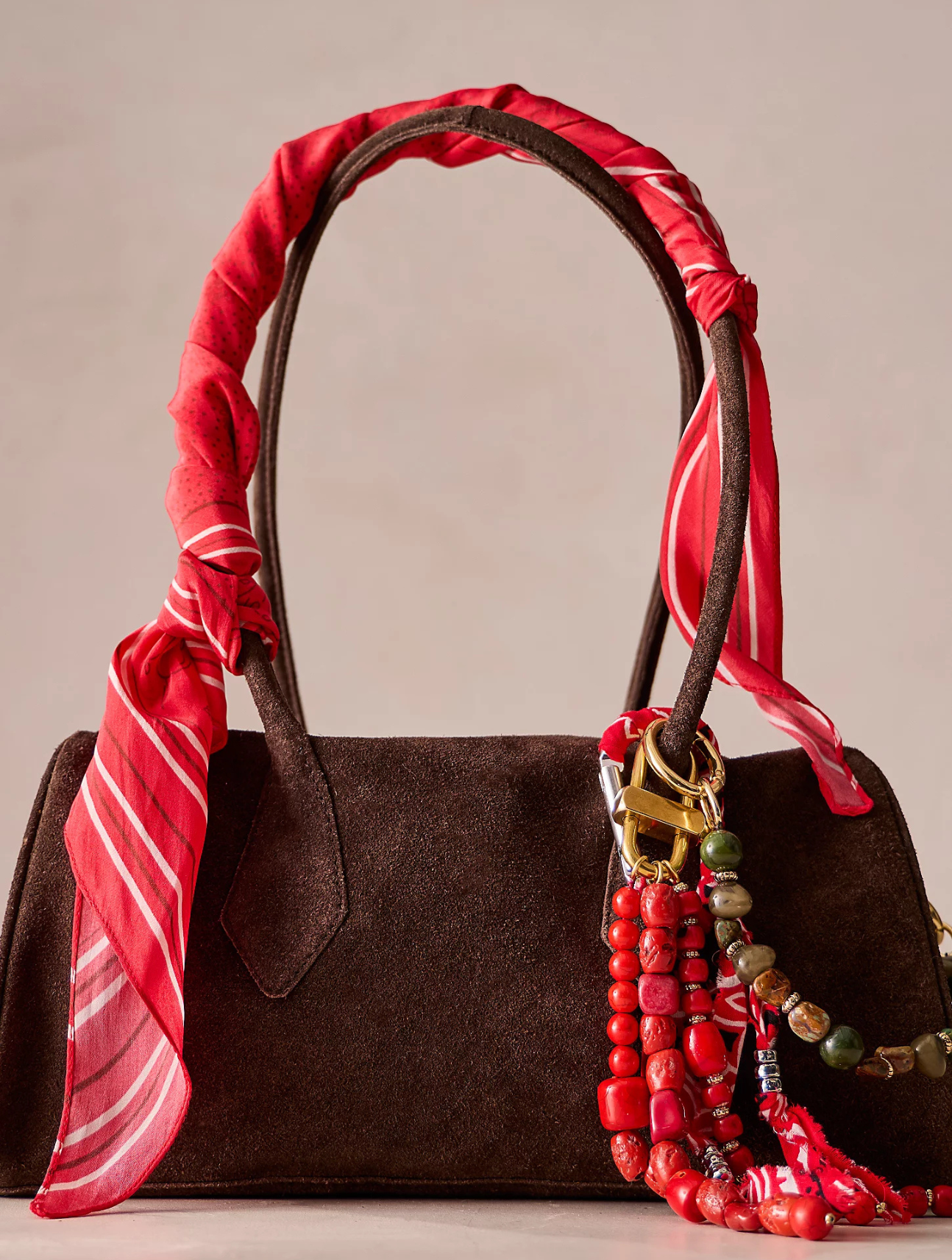 Sierra Suede Shoulder Bag