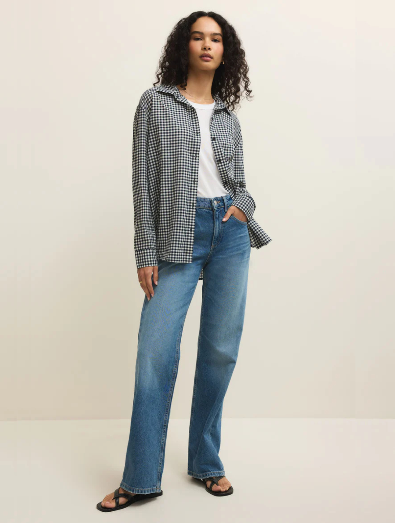 Seaport Button Up Top