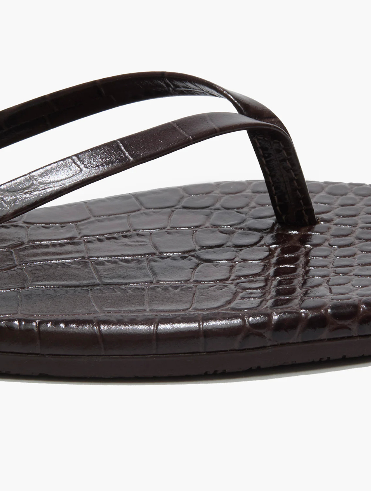 Lily Square Toe Croc