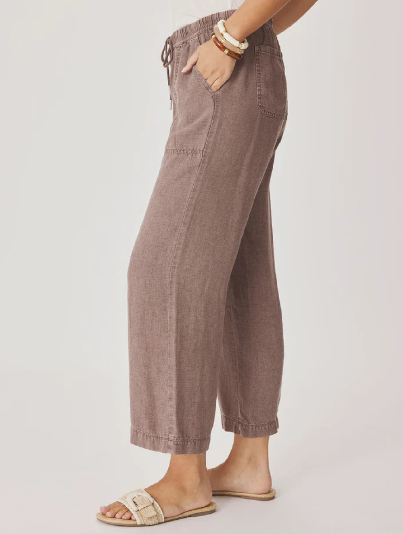 Angie Crop Wide Leg Pant