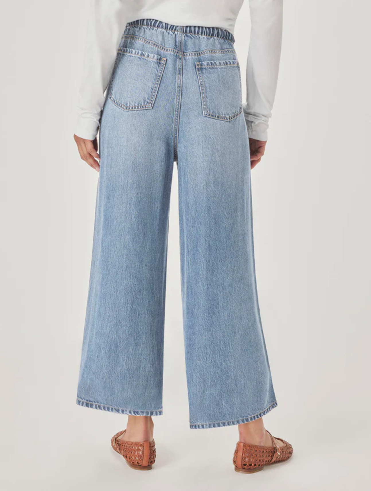 Lounge Denim Crop Pant