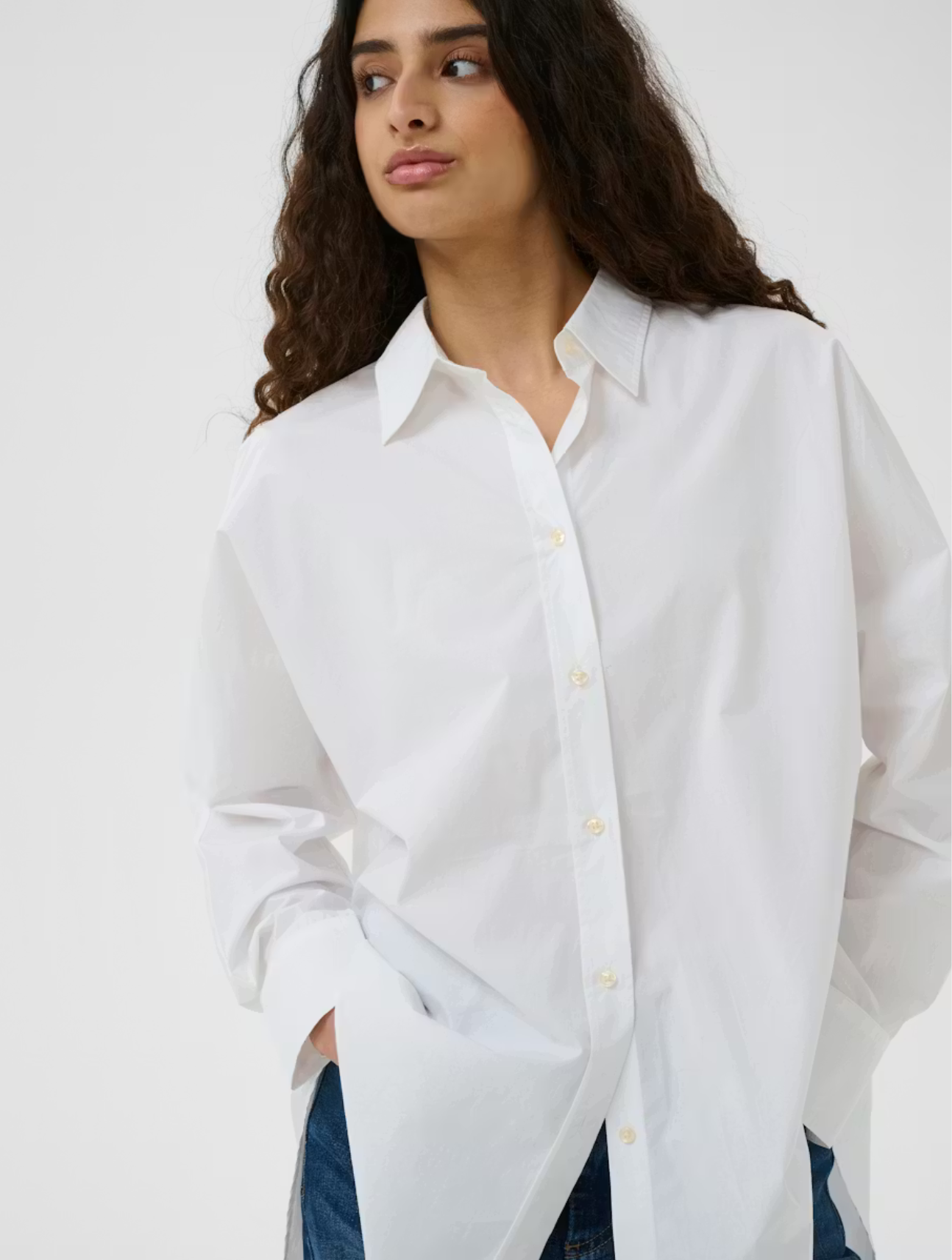 Lelo Oversized Poplin Shirt