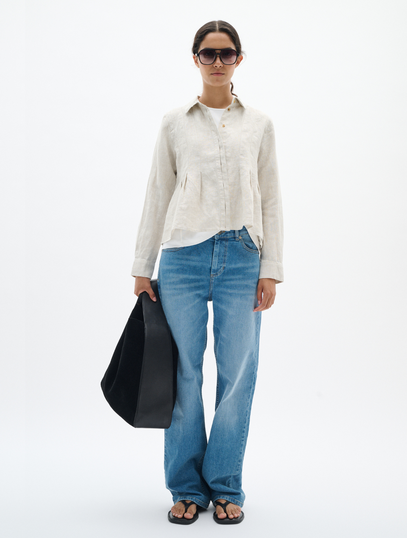 Dilana Pleated Shirt
