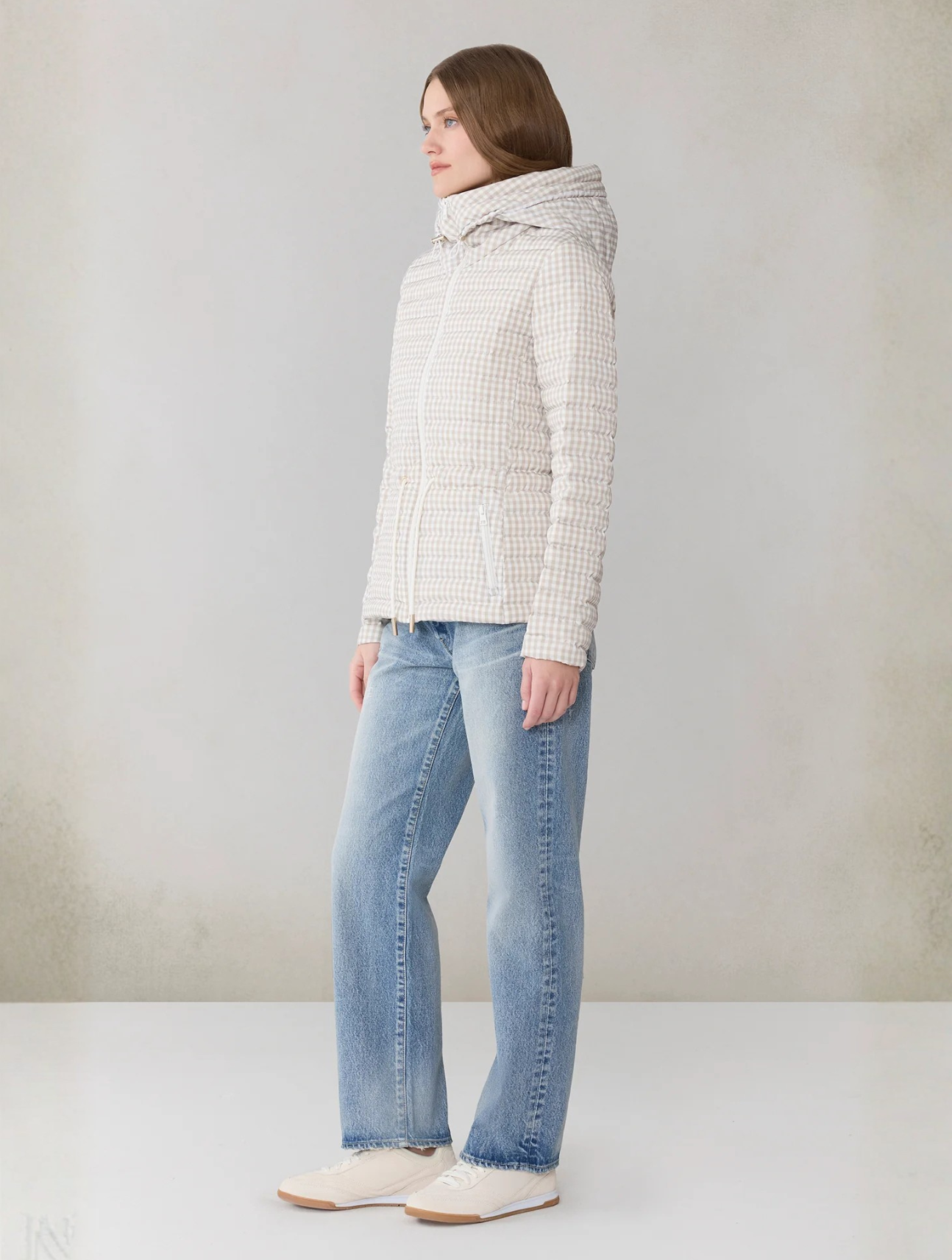 Ayleen-GM Packable Down Cinch-Waist Jacket