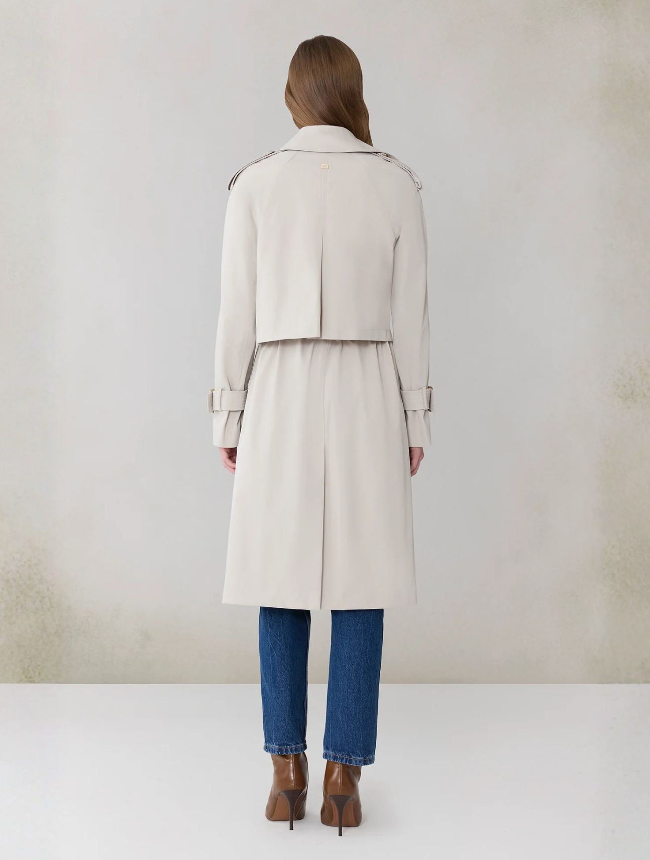 Becky-L Long Trench Coat