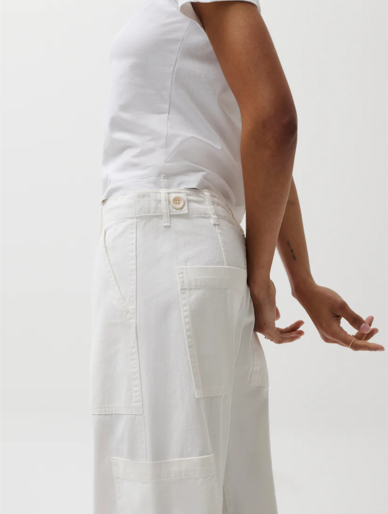 Sabrina Curved Utility Pants