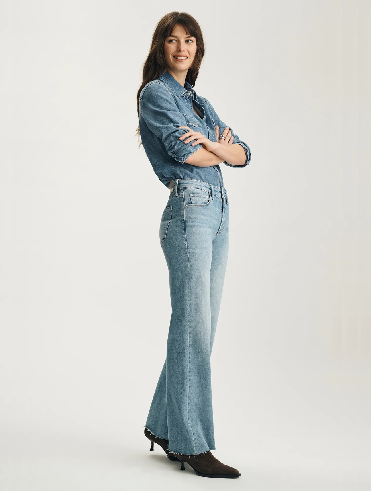 Grace Relaxed Flare Jeans