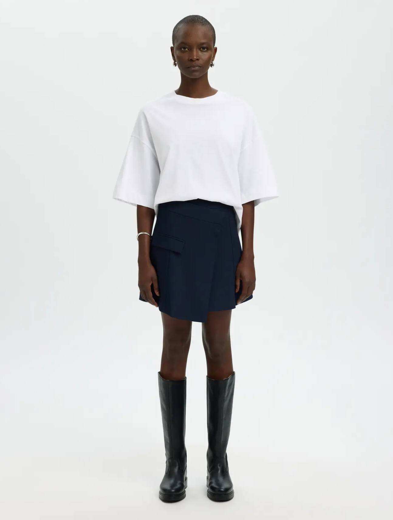 Tora Asymmetric Skort