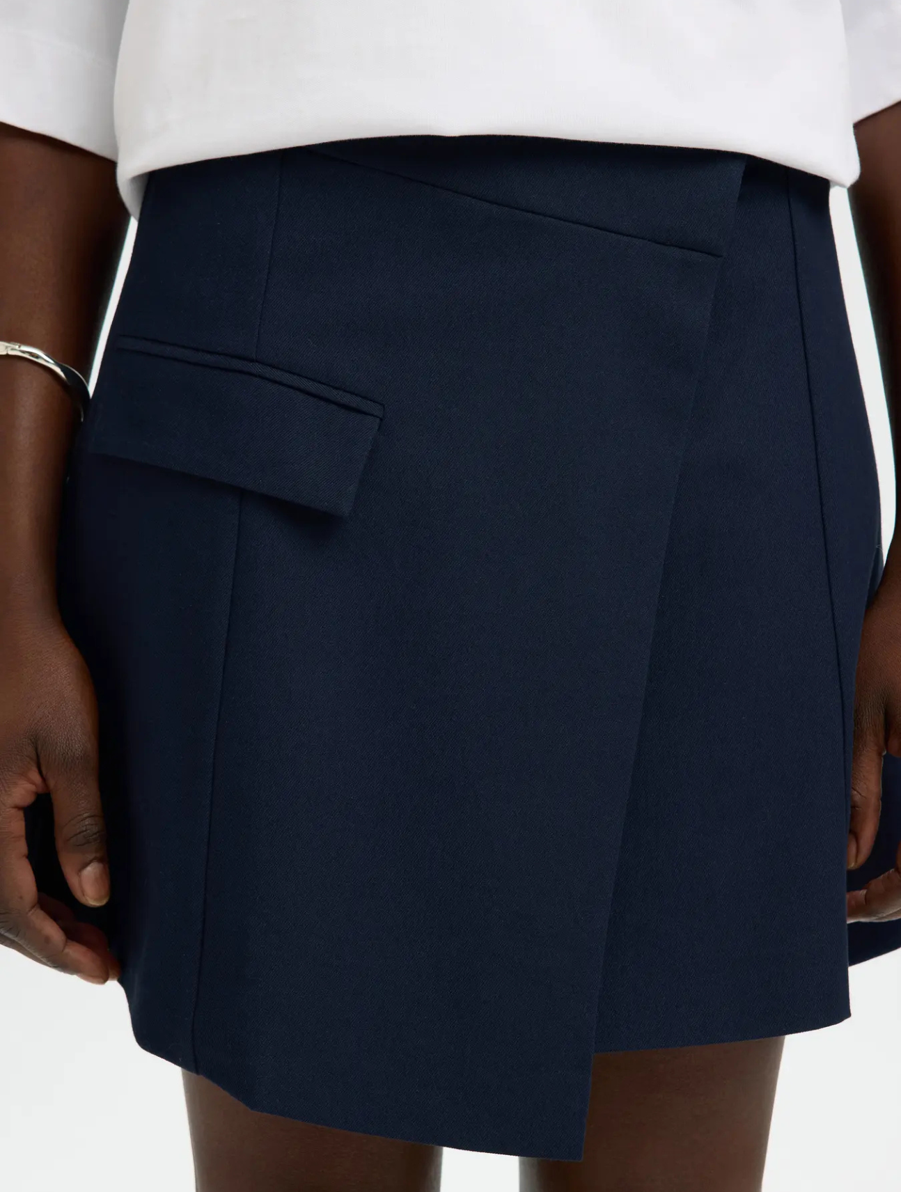 Tora Asymmetric Skort