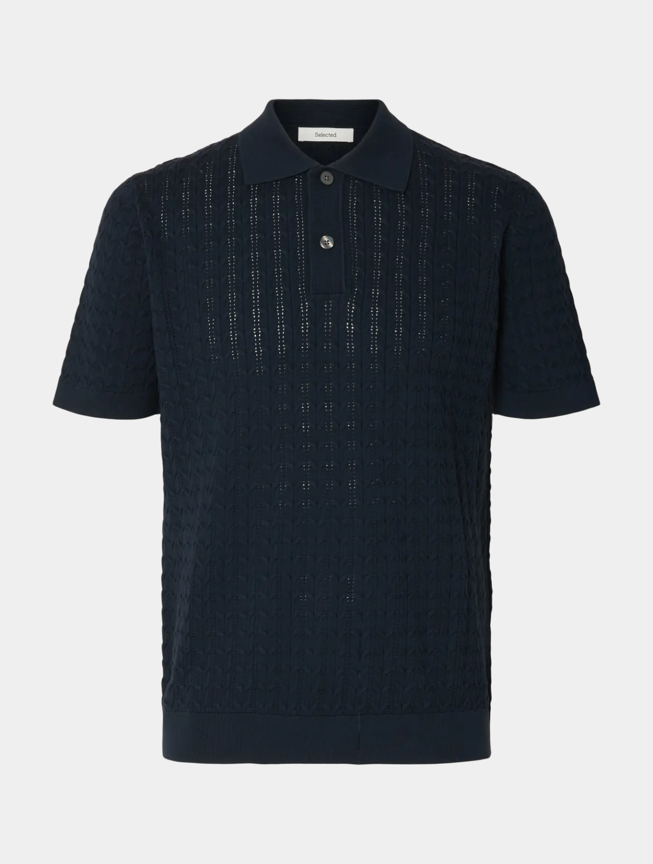 Mattis Knit Cable Polo