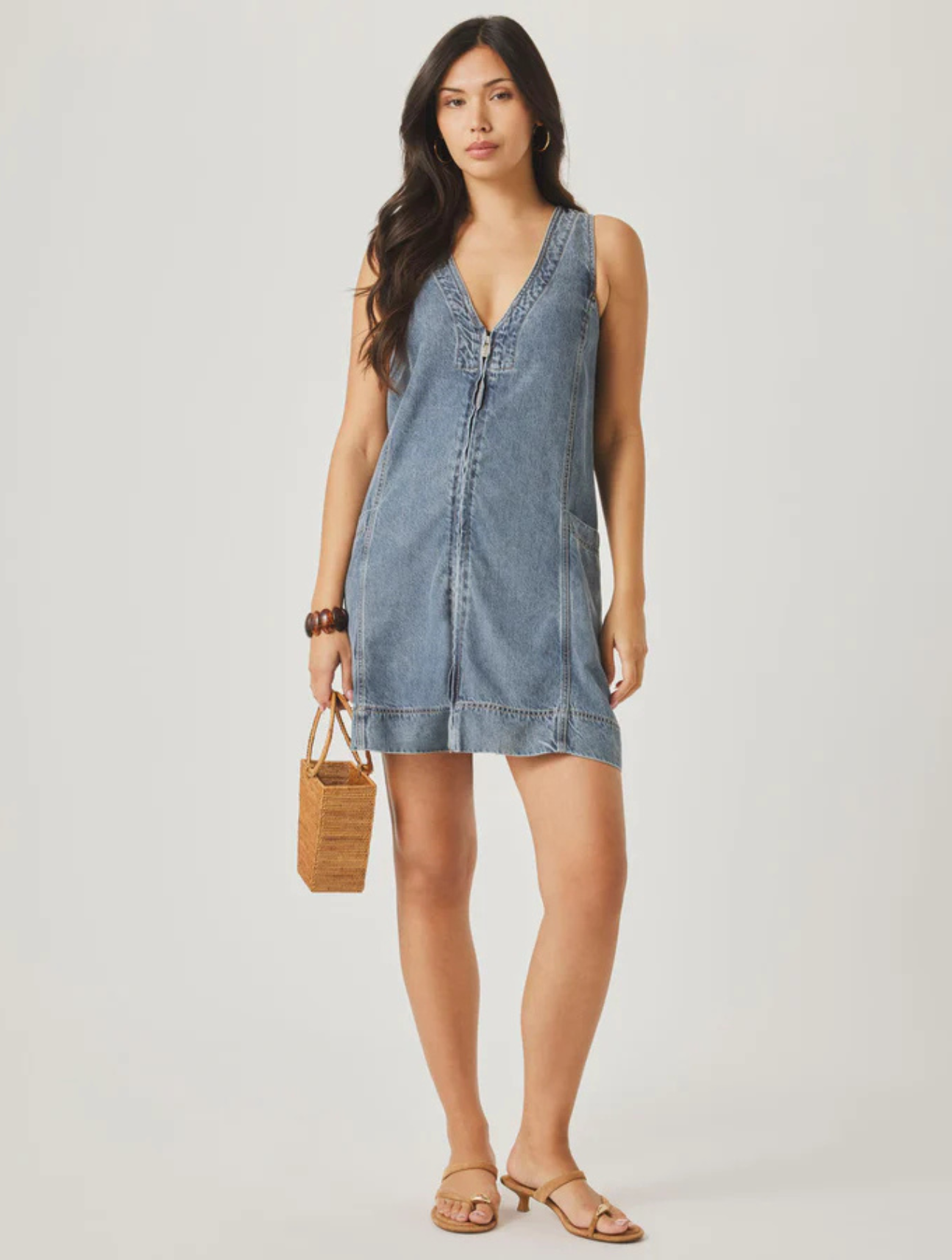 Lounge Denim Mini Dress