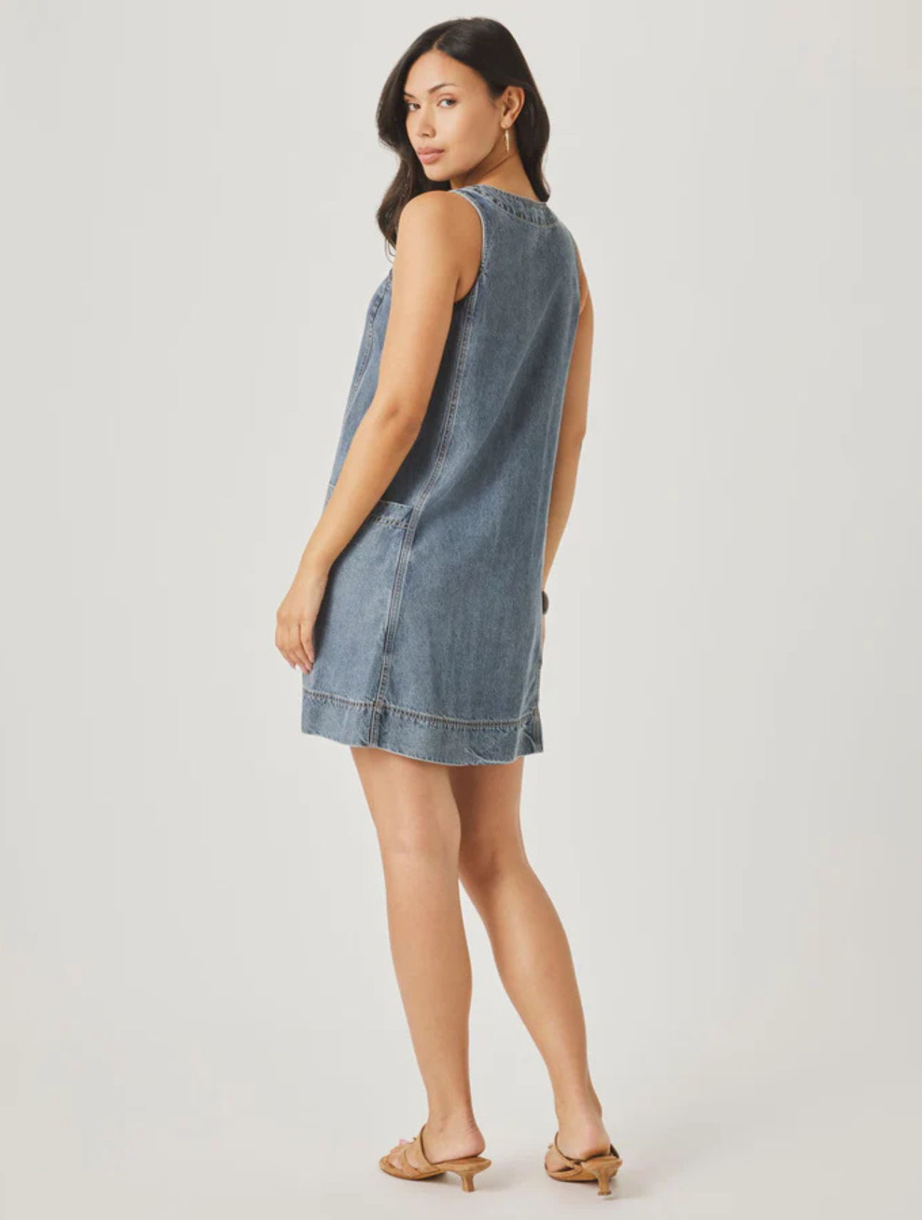 Lounge Denim Mini Dress
