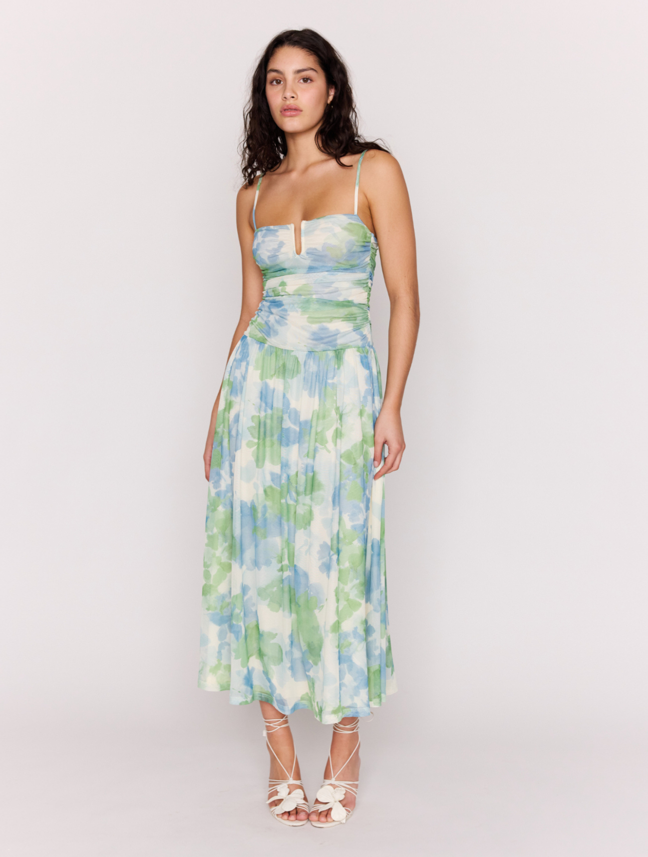 Carrie Mesh Maxi Dress