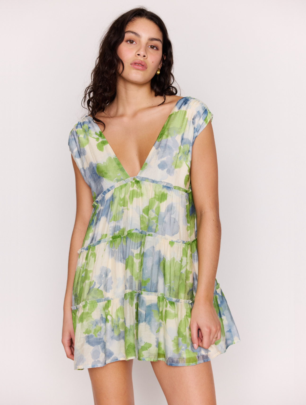 Carrie Tiered Mini Dress