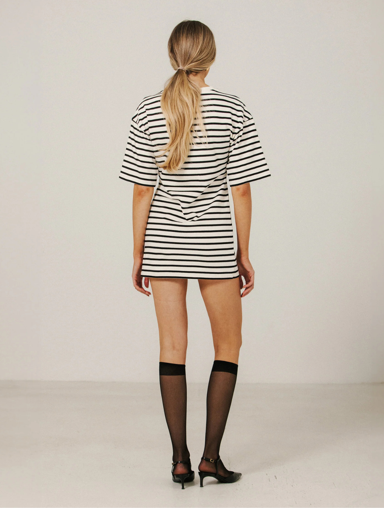 Striped T-Shirt Mini Dress
