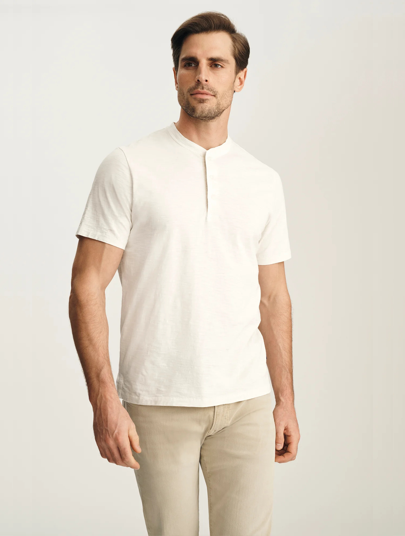 Slub Henley T-Shirt