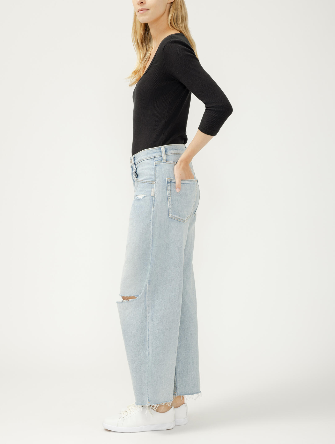 Be Easy Wide Leg Crop