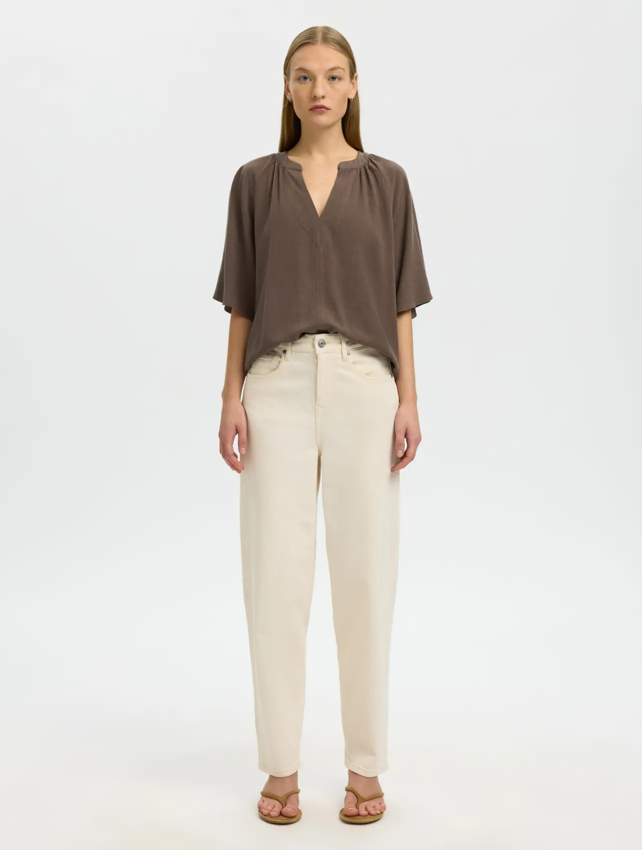 Viva Linen Blend Top
