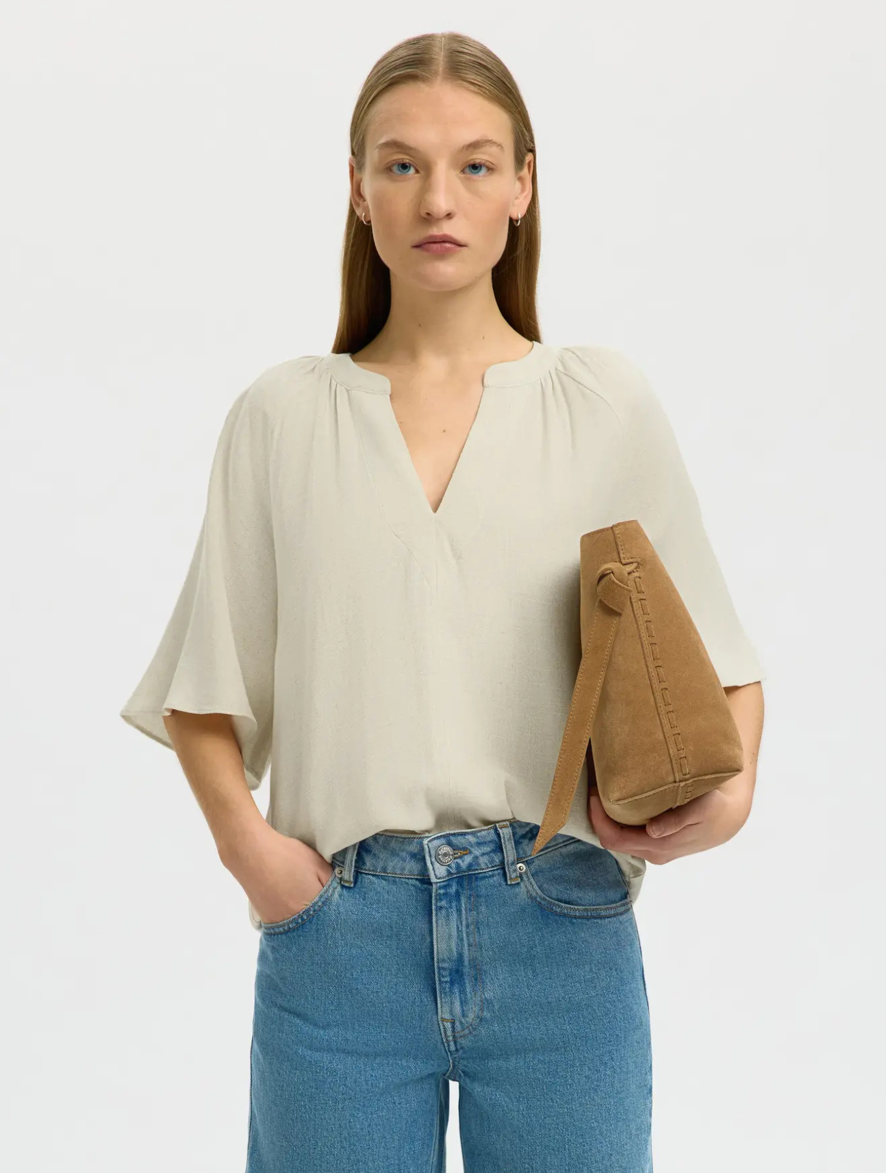 Viva Linen Blend Top