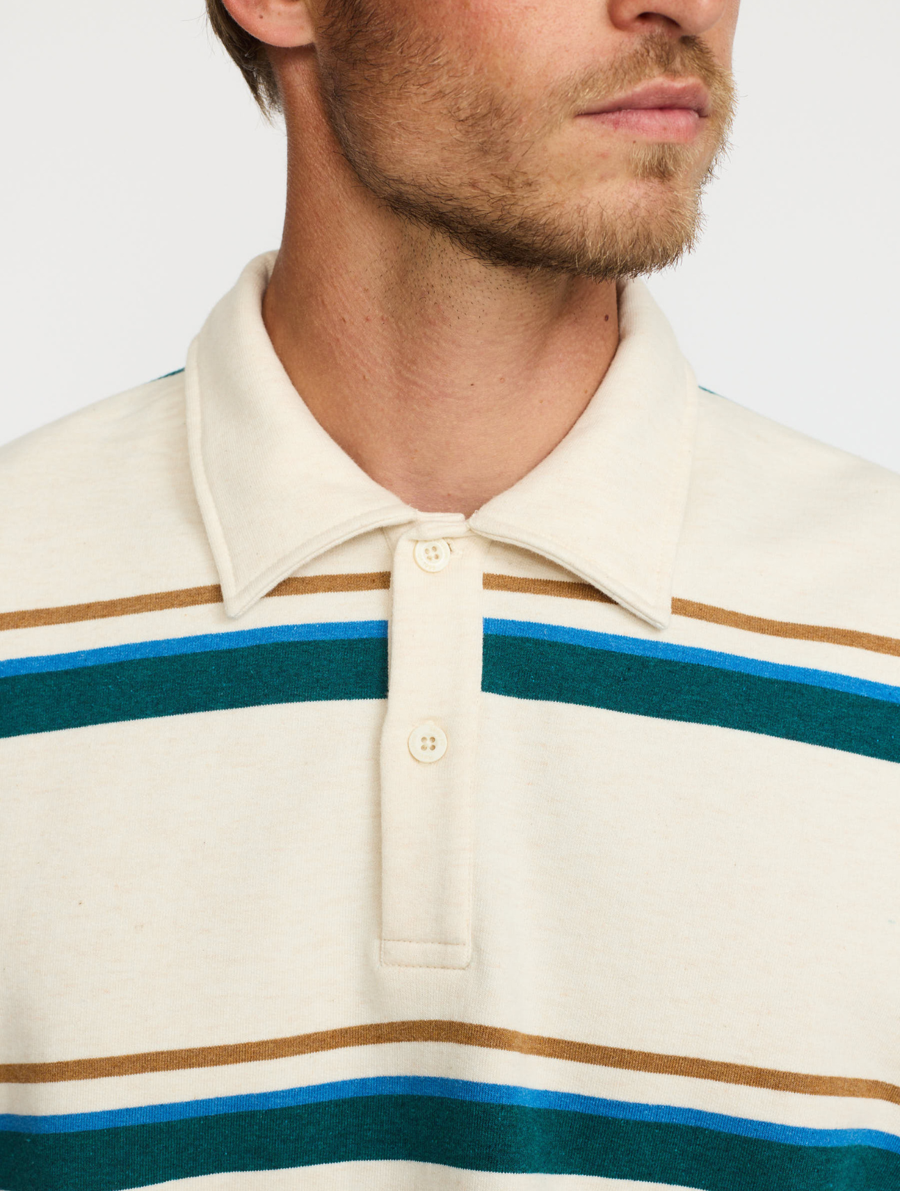 2804 Loose Polo Sweatshirt