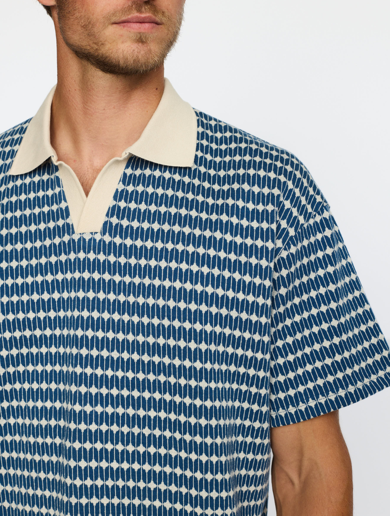 3230 Jacquard Polo Shirt