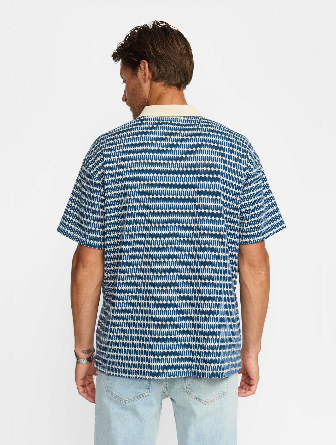 3230 Jacquard Polo Shirt