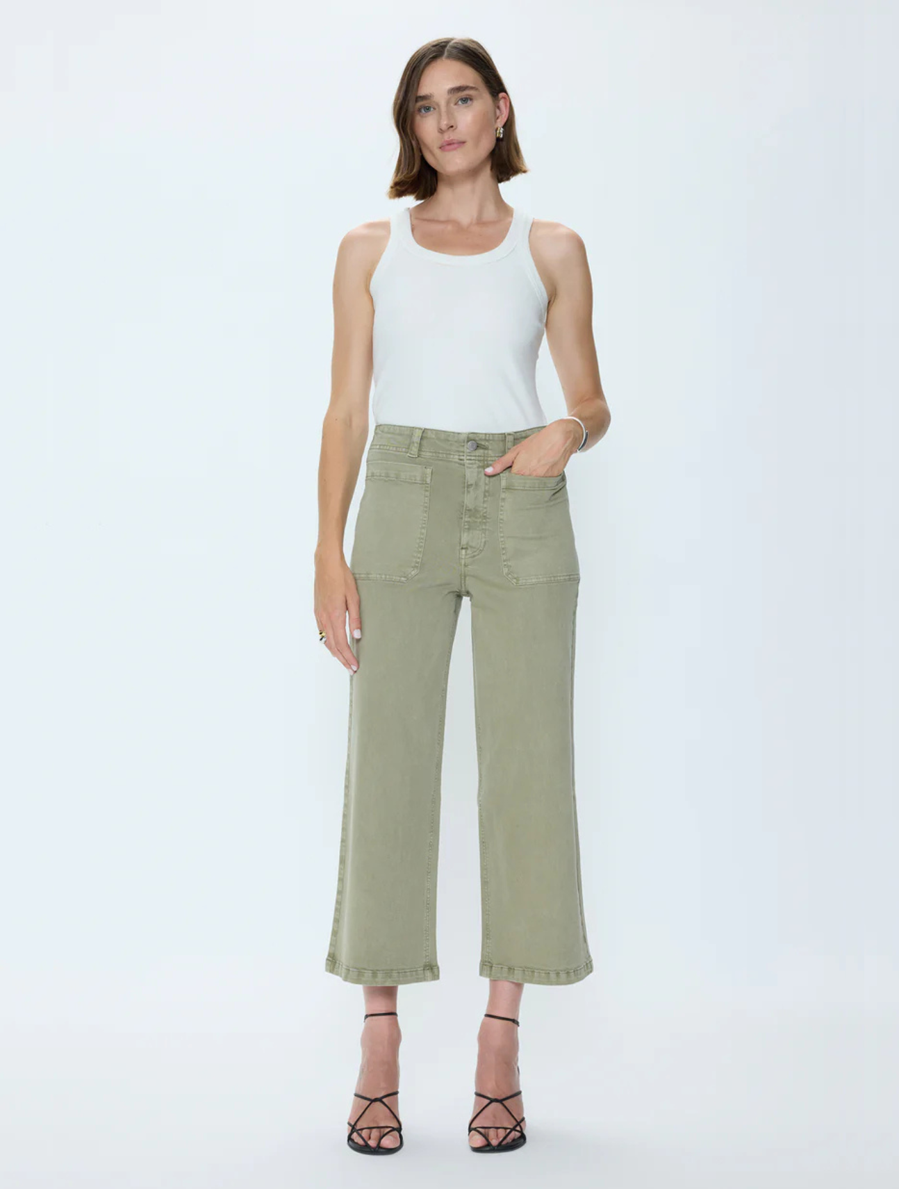 Zooey Patch Pocket Utility Pant