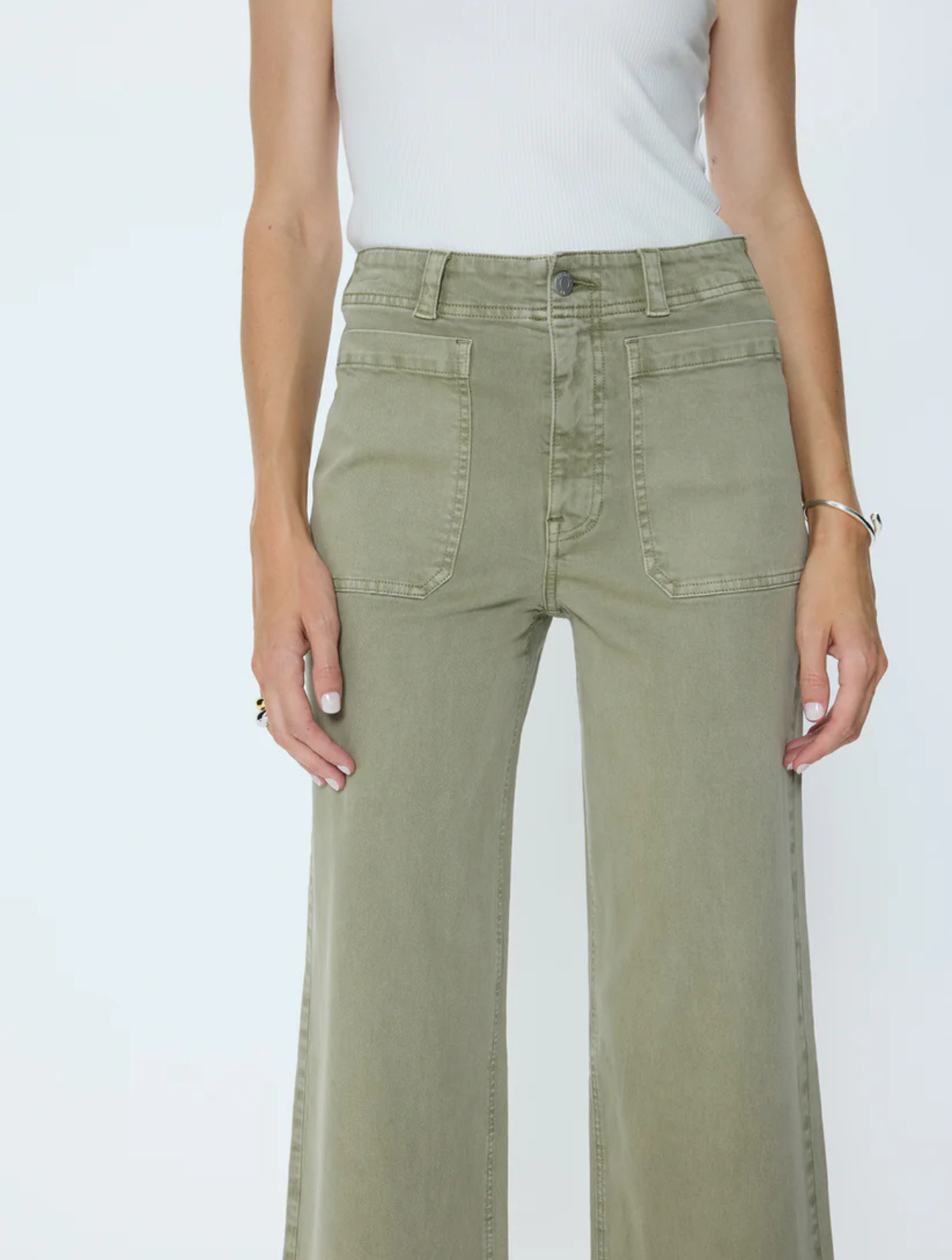 Zooey Patch Pocket Utility Pant