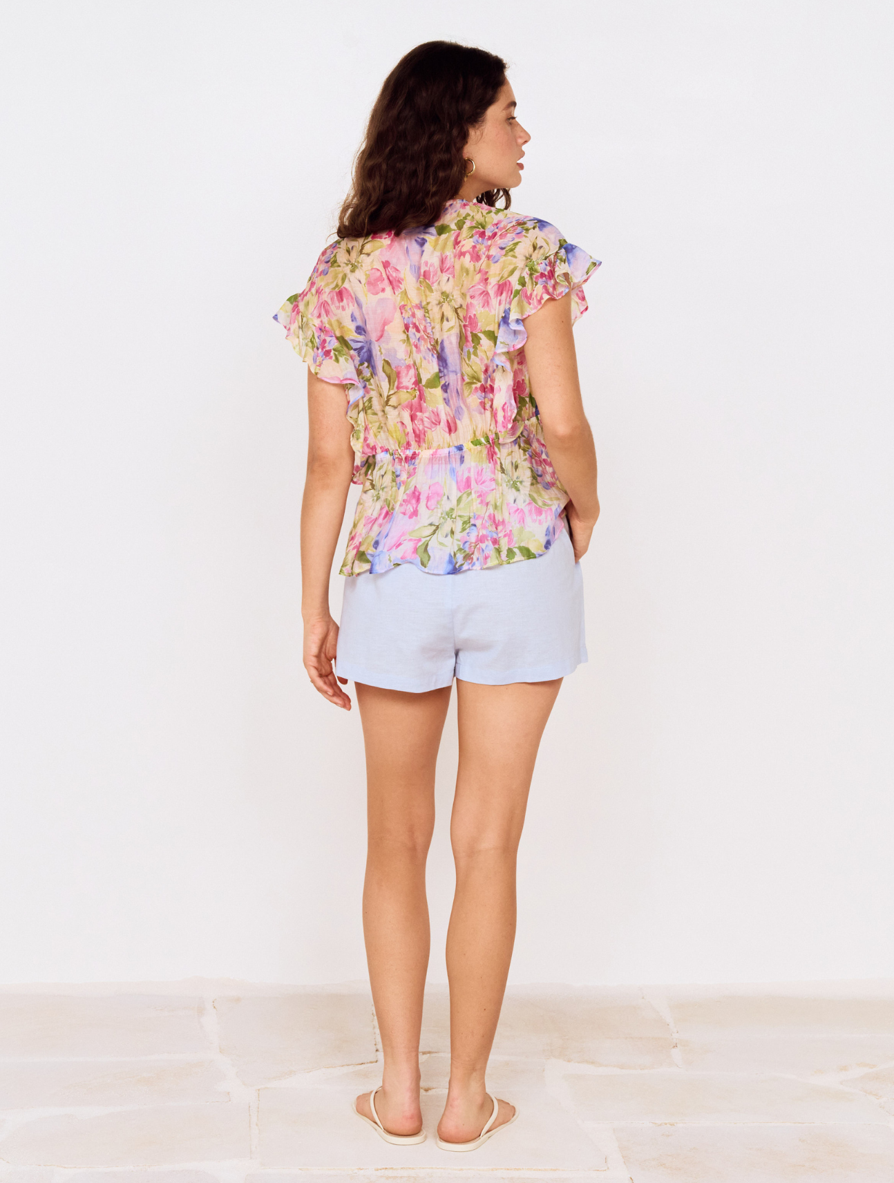 Ines Drawstring Shorts