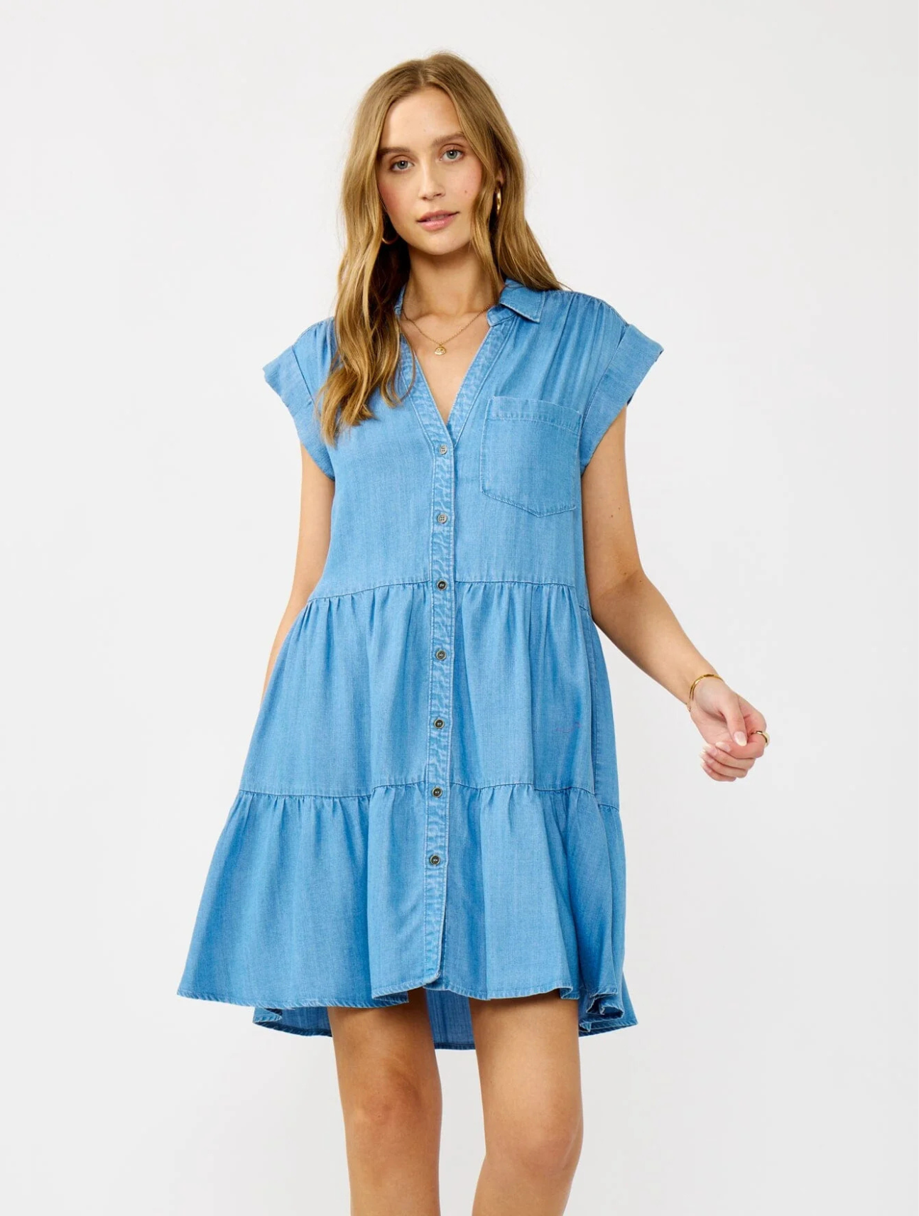 Jada Tencel Mini Dress